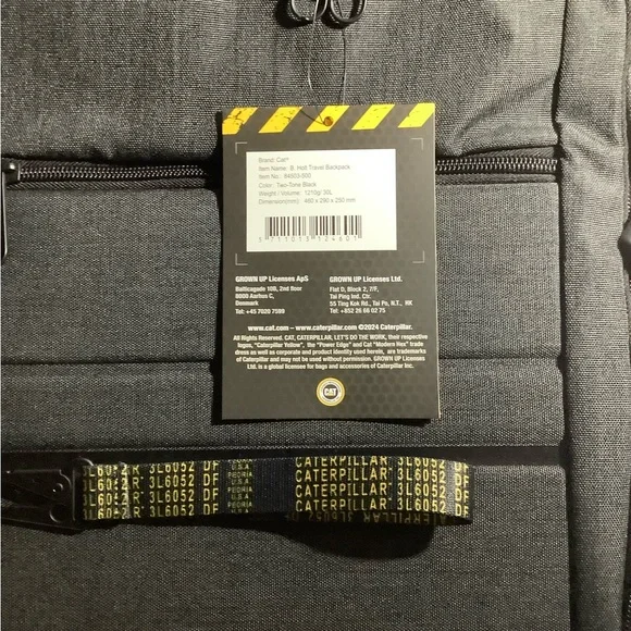CATERPILLAR HOLT TRAVEL BACKPACK NEW - Picture 6 of 8